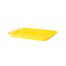 BANDEJA ISOPOR RASA AMARELA CRL 02 FD - FARDO C/400 UNID.