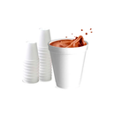 COPO TÉRMICO 240 ML - PACOTE COM 25 UNIDADES